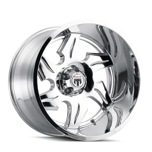 American Truxx – NINJA – Chrome – 20″x12″ -44mm – Summer Wheels – AT163-2285C-44